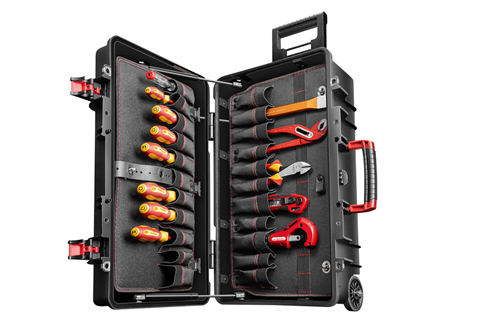 Gedore Red VODOINSTALATERSKI Set alata u koferu na točkove od 72 dela | R21902072