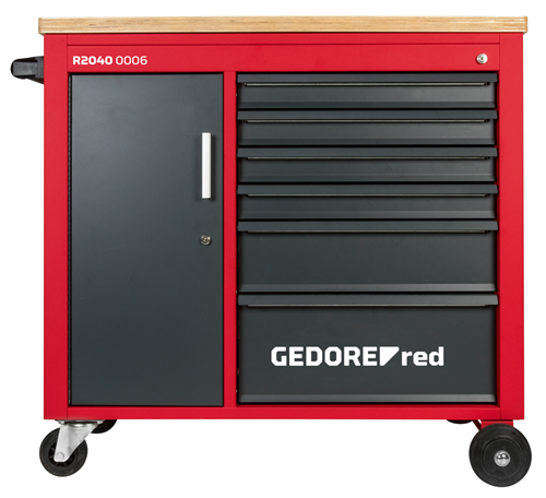 Gedore MECHANIC PLUS Radionička kolica sa 6 fioka l R20400006