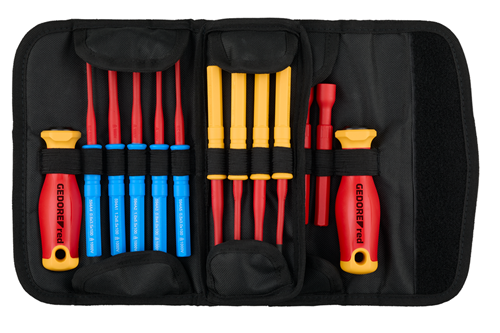 Gedore Red VDE Set odvijača izmenjivih nastavaka od 20 delova l R39002020