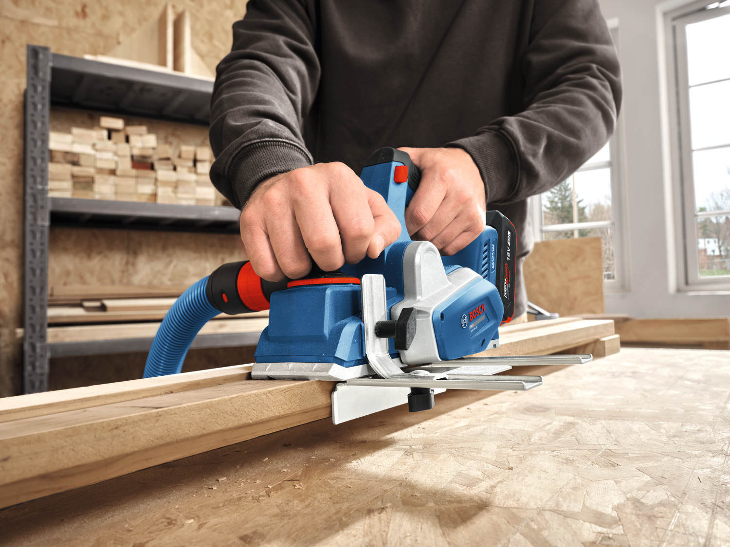 GHO 18V-20 Akumulatorsko rende PRO Bosch SOLO | 06015B5200 - Slika 2