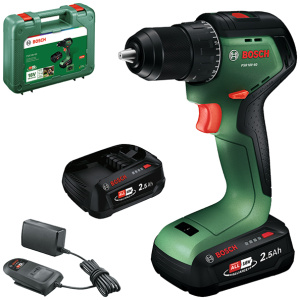 PSR18V-60 Bosch Aku bušilica-odvrtač 2x2,5Ah+punjač+kofer l 06039D7202
