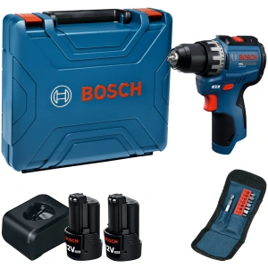 GSR 12V-31 PRO Bosch Akumulatorska bušilica-odvrtač 2 x 2.0Ah+punjač+kofer | 06019S6003