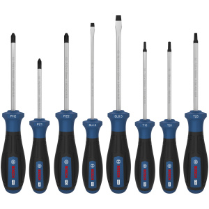 Set odvijača PH/PZ/SL/TX, PRO Bosch od 8 kom. | 1600A039PF