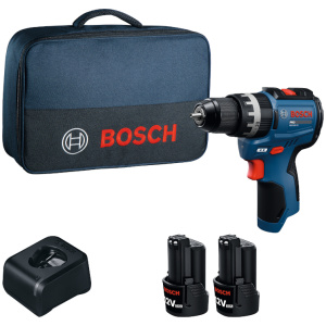 GSB 12V-31 PRO Bosch Akumulatorske udarne bušilice-odvrtači 2 x 2.0Ah+punjač+torba | 06019S6102