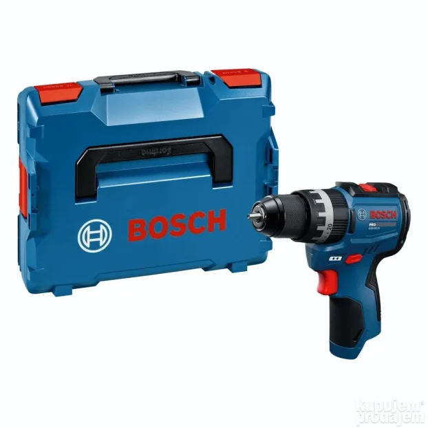 GSB 12V-31 PRO Bosch Aku udarna bušilica-odvrtač+L-boxx SOLO | 06019S6101