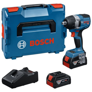 GDS 18V-750 Bosch Udarni odvrtač 2 x 5.0Ah+punjač+L- boxx | 06019L9103