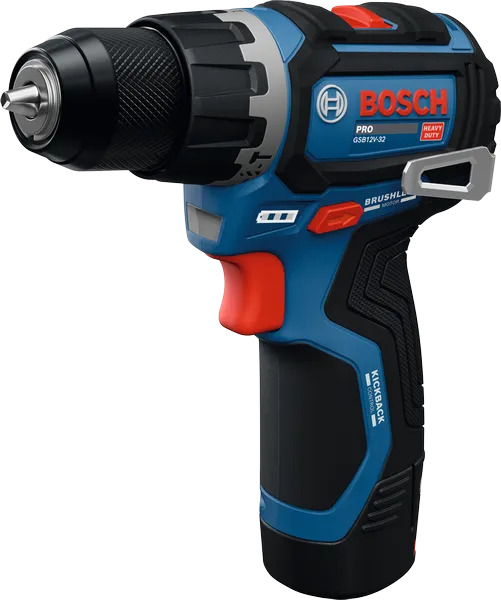 GSB 12V-32 Bosch Aku. Udarna bušilica odvijač sa 2 x baterije GBA12V 2.0Ah + punjač GAL12V-20 u torbi | 06019G9503 - Slika 5