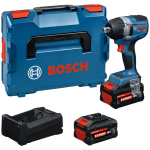 GDS 18V-750 PRO Bosch Aku Udarni odvrtač 2x EXBA18V-80 18V 8.0Ah + L-boxx | 06019L9102