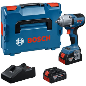 GDS 18V-450H Bosch PRO Akumulatorski udarni odvrtač 2 x GBA 18V 5,0Ah + punjač + L-boxx  | 06019K4203