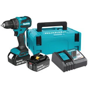 DDF490RFJ Makita Akumulatorski bušilica-odvijač 2x3.0Ah+punjač+MakPac l  DDF490RFJ
