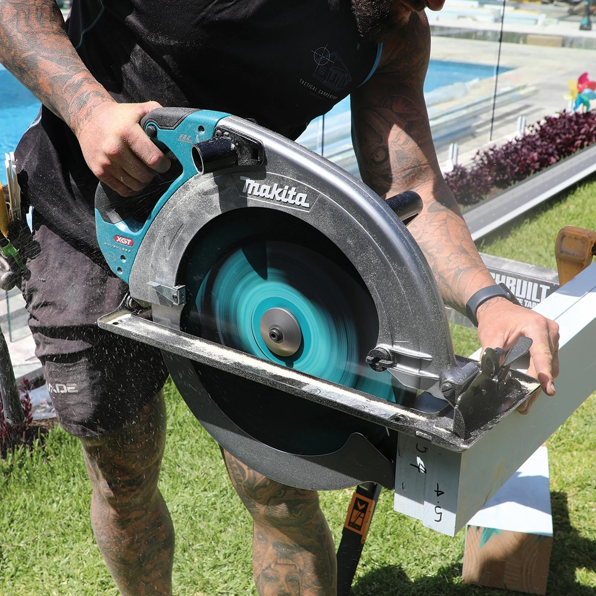 HS013GZ Makita 40V max XGT Akumulatorska ručna kružna testera SOLO l HS013GZ - Slika 3