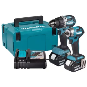 DLX2574TJ Makita Set akumulatorskog alata DDF484+DTD173 u MakPac koferu l DLX2574TJ